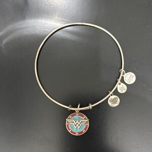 Alex and Ani Gold Wonder Woman Charm Bracelet